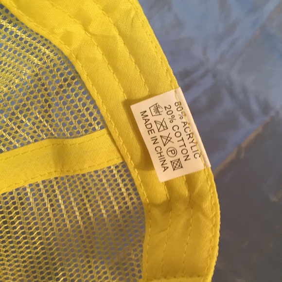 Don’t Tread On Me yellow cap 6 panel mesh back SnapBack hat - Picture 5 of 12